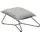 ed exciting design Hocker ED EXCITING DESIGN "Vico", grau, B:69cm H:42cm T:80cm, 92% Polyester, 8% Polyamid, Hocker, Hocker, mit Design-Gestell aus schwarzem Metall, in Cord