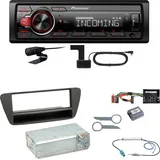 Pioneer MVH-330DAB Bluetooth Digitalradio Einbauset für Audi Q3 8U