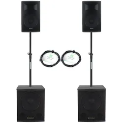 Pronomic Powerstage Economy 1812 2.2 Aktive PA-Anlage 850 Watt