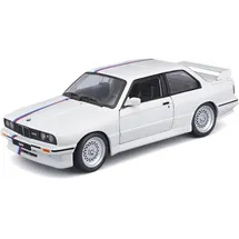BBURAGO 18-21100W - BMW M3 (E30) 1988 weiß 1:24