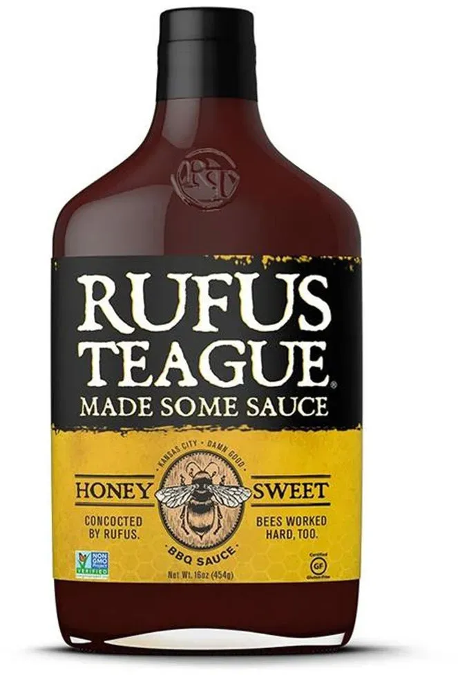 Rufus Teague Honey Sweet BBQ Sauce, 432g