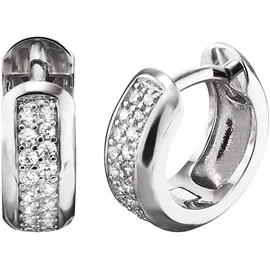 Engelsrufer Creolen ANNA CRYSTAL Silber 925 13mm