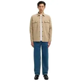 Selected SLHJACKIE Sweatjacke Herren beige XL
