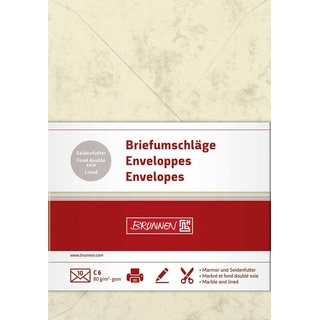 Brunnen Briefumschlag C6 chamois