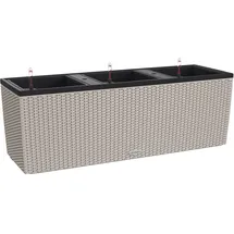LECHUZA Trio Cottage 100 x 32,5 x 34,5 cm Sandbraun