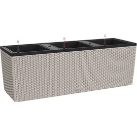 LECHUZA Trio Cottage 100 x 32,5 x 34,5 cm Sandbraun