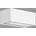 Metall-Glas 185x75x91mm 1-flammig Weiß