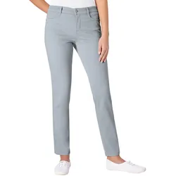 Stretch-Jeans ASCARI, Damen, Gr. 46, Normalgrößen, grau, 91% Baumwolle, 6% Polyester, 3% Elasthan, unifarben, lang, Jeans, Topseller