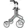 TRUST CARE Rollator Let's Fly grau