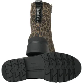GANTER Gela Stiefelette darktaupe für Damen, animal, Größe 38 EU / 5 UK