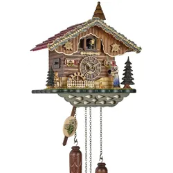 Trenkle -Kuckucksuhr Schwarzwaldfrau Quarz 30cm- 4297 QM HZZG