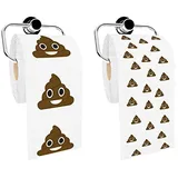 Toilettenpapier EMOJI KACKHAUFEN 20m