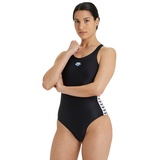 Arena Damen Badeanzug Icons Racer Back Solid schwarz | 42