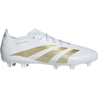 adidas Predator League FG Cloud White / Gold Metallic / Sandy Beige Met 46