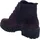 WALDLÄUFER H-Luise Bootie 716807-195-020, Order - Velourleder, Bordo (dunkelrot), Schnür. u. Reißverschluss, Weite H 37 - 37