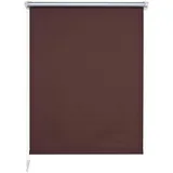 LIEDECO Verdunklungs-Klemmfix-Rollo braun