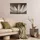 Queence Wandsticker QUEENCE "Blüte", beige, B:90cm H:60cm T:0,1cm, Folie, Wandtattoos, Selbstklebend, kinderleichte Anbringung