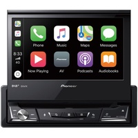PIONEER AVH-Z7200DABAN, inkl. DAB-Antenne, 1-DIN-Multimedia Player, ausklappbarer 7-Zoll ClearType-Touchscreen, Smartphone-Anbindung, Apple Car Play, Android Auto, USB, Bluetooth, 13-Band-EQ