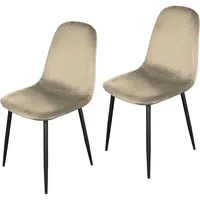 Hti-Living Stuhl Savannah Velvet 2er-Set