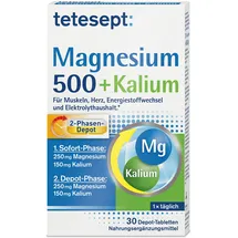 Merz Tetesept Magnesium 500 + Kalium Tabletten 30 St.