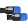 Pronomic Adapter 6,3mm Klinke female / Speakon-kompatibel male 2x Set (AD-JFSPM)