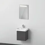 Duravit Möbel-Set No. 1 50cm, 1 Tür, Anschl rechts, Graphit Matt