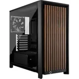 Corsair FRAME 4000D WOOD RS Black Walnut – PC-Gehäuse