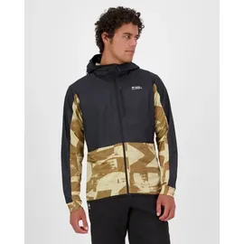 Mons Royale Herren Diversion Merino Wind Jacke (Größe XL, schwarz)