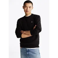 Tommy Jeans Reg Flag Sweatshirt - Black S