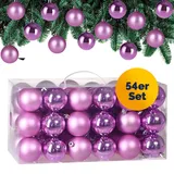 CASARIA Deuba Weihnachtskugeln 54tlg