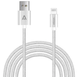 Alkaya USB-A auf Lightning 1 m Weiß