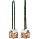 Kähler Christbaumschmuck, Gingerbread Weihnachts Hängeschmuck Stck (2x)