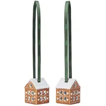 Kähler Christbaumschmuck, Gingerbread Weihnachts Hängeschmuck Stck (2x)