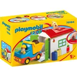 Playmobil 1.2.3 LKW mit Sortiergarage 70184