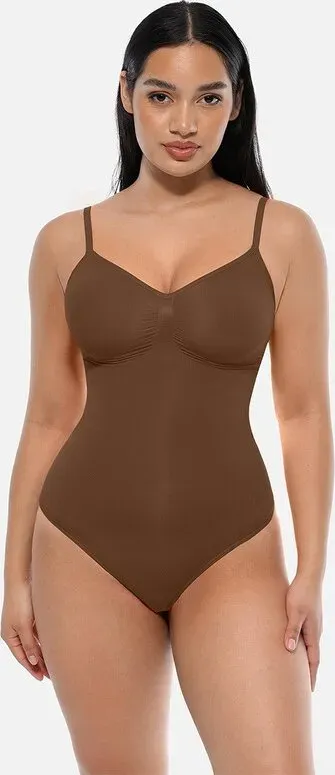 Feelingirl Bauchkontrolle nahtloses Body XL/XXL Brown