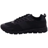 BORAS Fashion Sports Sneaker 'Flash' Übergrößen Black/Graphite 5225-0124, Herren:48 EU