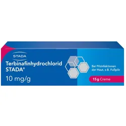 Terbinafinhydrochlorid STADA 10mg/g 15 g Creme