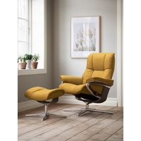 Stressless Stressless® Relaxsessel »Mayfair«, mit Cross Base, Größe S, M & L, Holzakzent Wenge, gelb