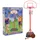 vidaXL Basketballkorb Tragbares Basketball-Set Verstellbar 200-236 cm Rot/Weiß/Blau/Schwarz