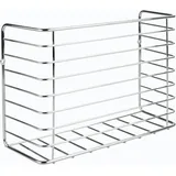 mDesign Aufbewahrungssystem mDesign Hängekorb Gitterbox Schrankkorb Aufbewahrung Organizer Metal silberfarben