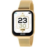 Liu•Jo Liu Jo Jeans Damen Digital Smartwatch Uhr mit Edelstahl Armband SWLJ053