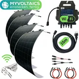 MyVoltaics MyUltraleicht Balkonkraftwerk 1240 Watt mit 4 Modulen nur je 5kg