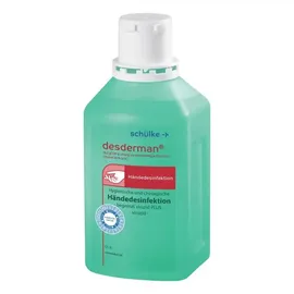 Schülke desderman® Händedesinfektion (ohne Farbstoff/Parfüm) 1 Liter, Euroflasche