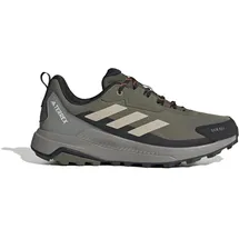 Adidas Herren Terrex Anylander RAIN.RDY Hiking Shoes Wanderschuhe, Olive strata/Wonder beige/core Black, 40 2/3