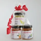 Calemino Geschenkset Probierset Akazien-Honig Orangenblüten-Honig Wild-Lavendel-Honig 3x50g