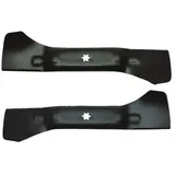 perfektGarten 107 cm Messer Satz Rasentraktor kompatibel mit MTD FLEURELLE YARDMAN, 742-0670A, 742-0671A