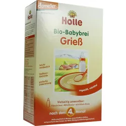 Holle Bio-Babybrei Grieß 250 G