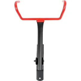 XPOtool Wiltec 2er Set Fahrradwandhalterung klappbar 40x27x20 cm bis 2x30 kg rot, schwarz