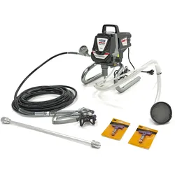 HBM Hochdruck-Airless-Sprühgerät Farbsprühgerät Wandsprühgerät-Set 1010 Watt