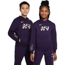 Nike Kylian Mbappe Club Fleece Fußball-Hoodie - lila XL